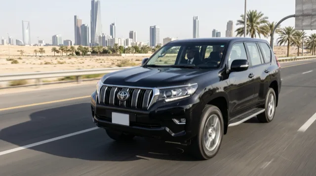Toyota Land Cruiser Prado executive chauffeur SUV